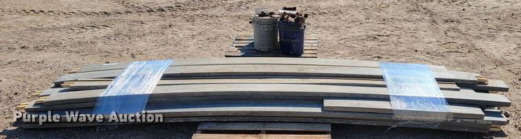 image for item JC9644 Approximately 24 concrete flex forms