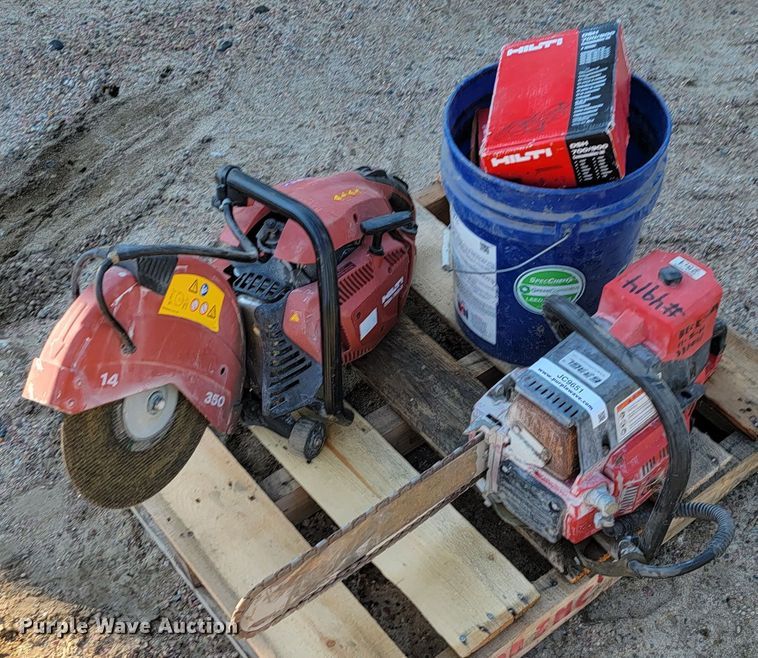 image for item JC9651 (2) concrete saws