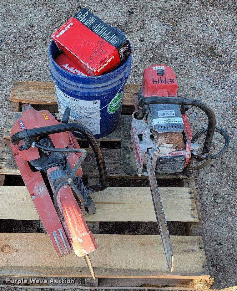 image for item JC9651 (2) concrete saws