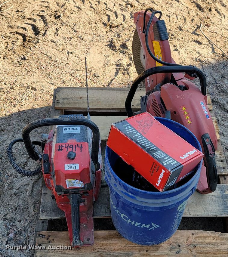 image for item JC9651 (2) concrete saws