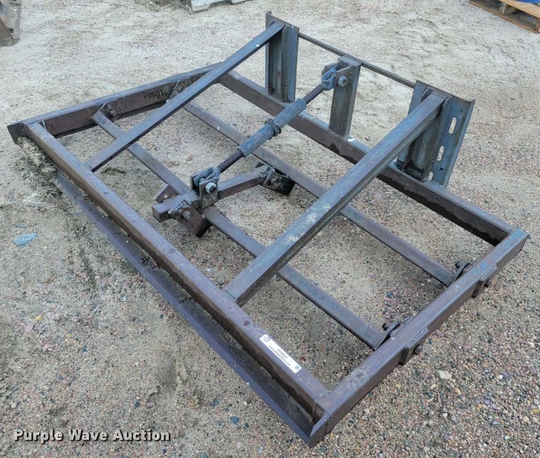 image for item JC9652 Shop built  skid steer land leveler