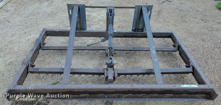 image for item JC9652 Shop built  skid steer land leveler