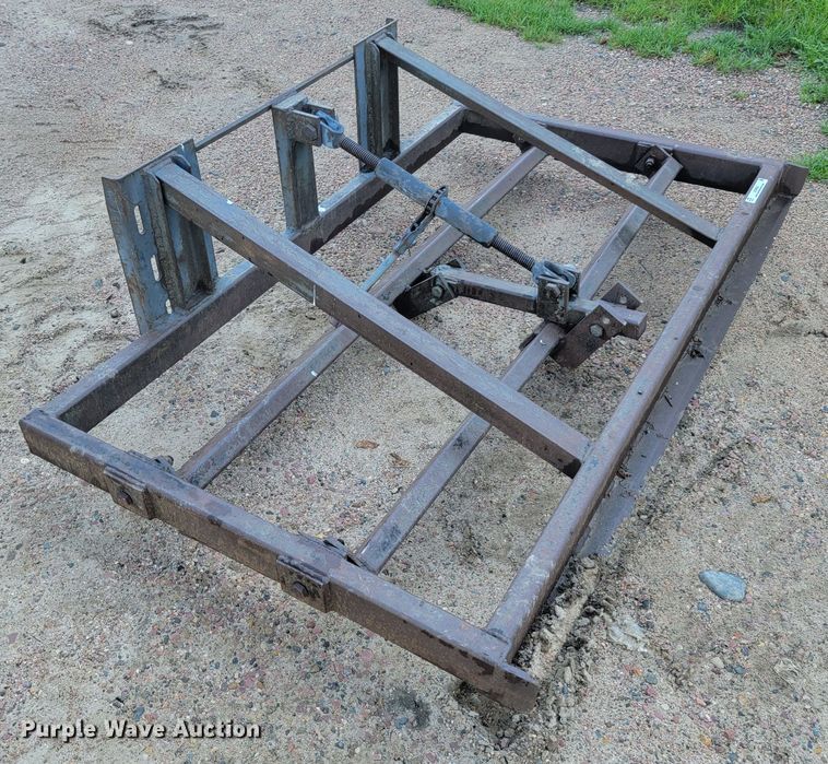 image for item JC9652 Shop built  skid steer land leveler