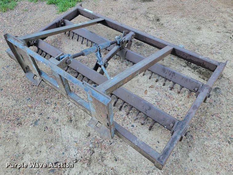 image for item JC9652 Shop built  skid steer land leveler