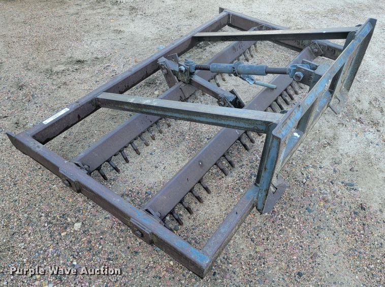 image for item JC9652 Shop built  skid steer land leveler