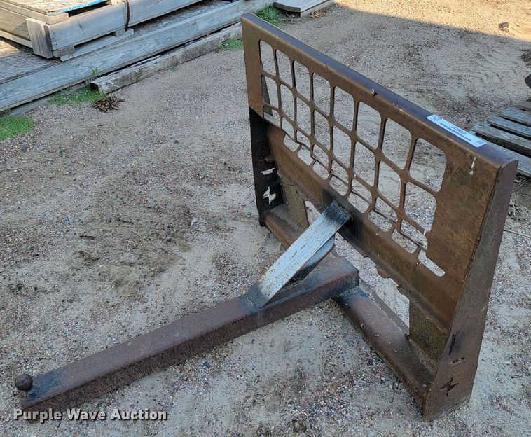 image for item JC9653 Shop built  skid steer ball hitch adapter