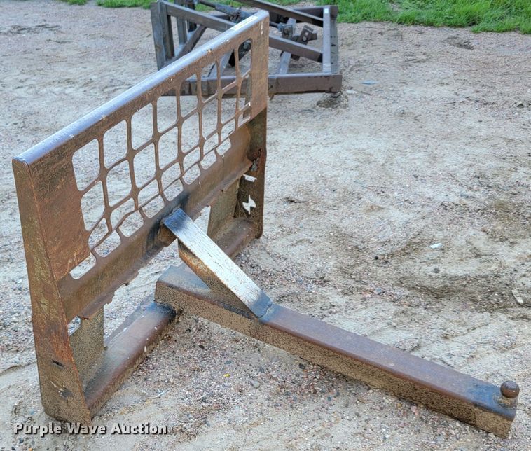 image for item JC9653 Shop built  skid steer ball hitch adapter