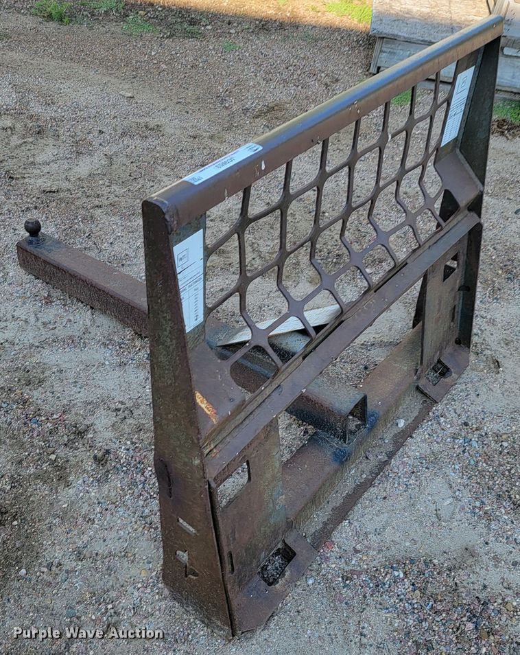 image for item JC9653 Shop built  skid steer ball hitch adapter