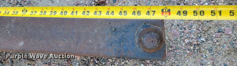 image for item JC9653 Shop built  skid steer ball hitch adapter