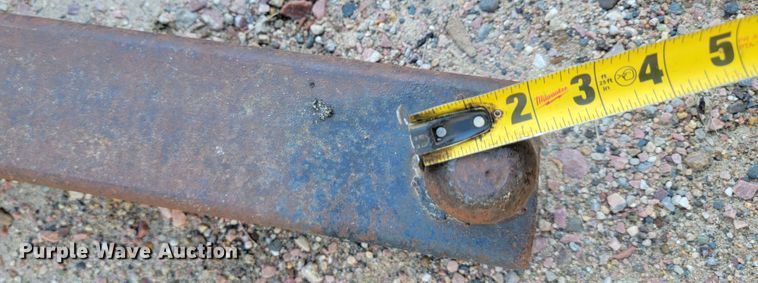 image for item JC9653 Shop built  skid steer ball hitch adapter