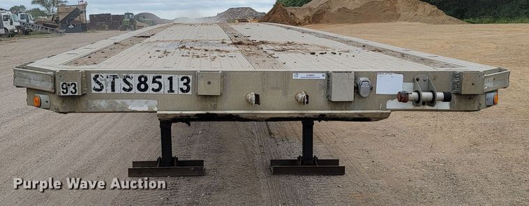 image for item JC9663 1985 Ravens  flatbed trailer