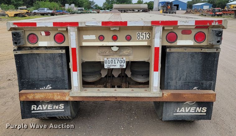 image for item JC9663 1985 Ravens  flatbed trailer