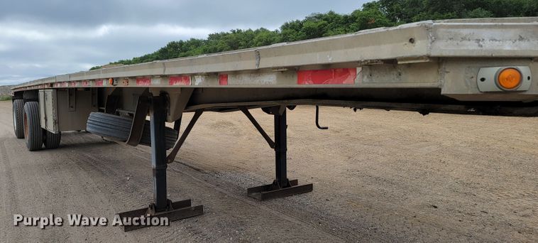 image for item JC9663 1985 Ravens  flatbed trailer