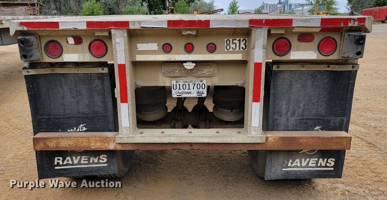 image for item JC9663 1985 Ravens  flatbed trailer