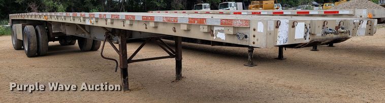 image for item JC9664 1994 Wilson Road Brute CF-900  flatbed trailer