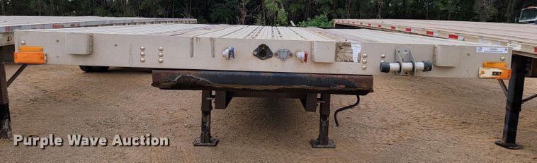 image for item JC9665 2001 Transcraft D-Eagle W2  drop deck equipment trailer
