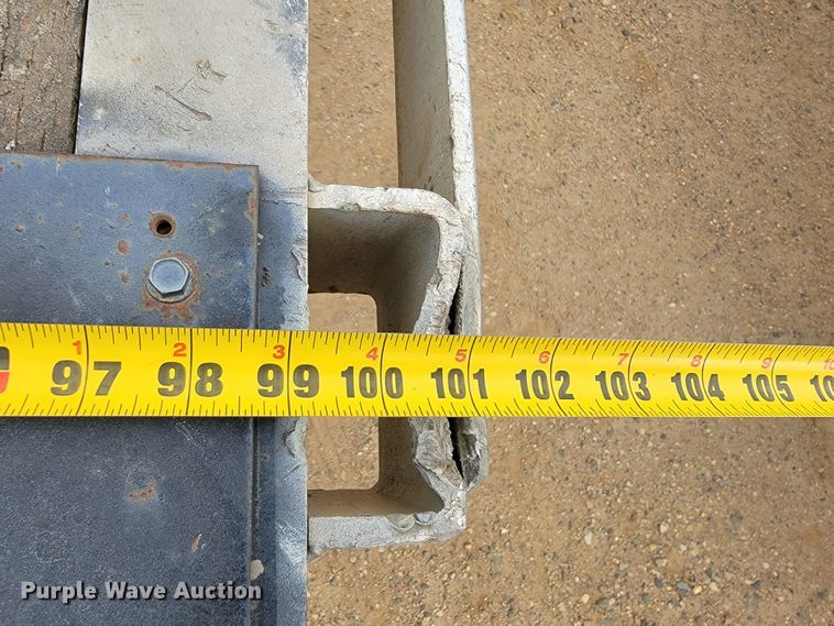 image for item JC9665 2001 Transcraft D-Eagle W2  drop deck equipment trailer