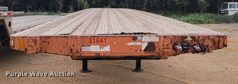 image for item JC9666 1999 Fontaine LFTW-6-8048WSAK  flatbed trailer