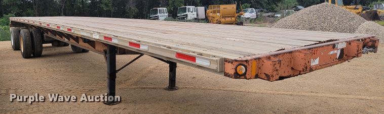 image for item JC9666 1999 Fontaine LFTW-6-8048WSAK  flatbed trailer