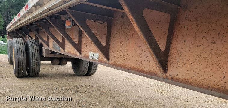 image for item JC9666 1999 Fontaine LFTW-6-8048WSAK  flatbed trailer