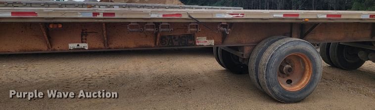image for item JC9666 1999 Fontaine LFTW-6-8048WSAK  flatbed trailer