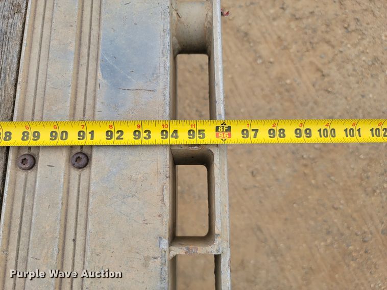 image for item JC9666 1999 Fontaine LFTW-6-8048WSAK  flatbed trailer