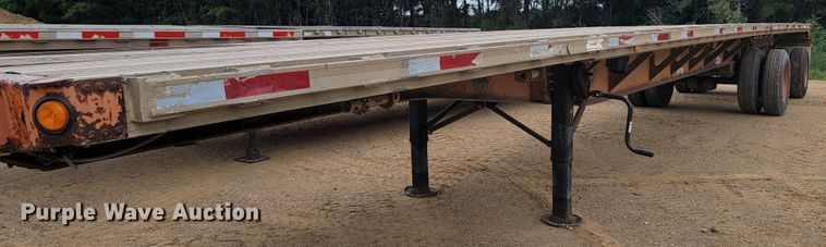 image for item JC9666 1999 Fontaine LFTW-6-8048WSAK  flatbed trailer