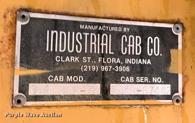 image for item JM9137 1987 Caterpillar 953  track loader