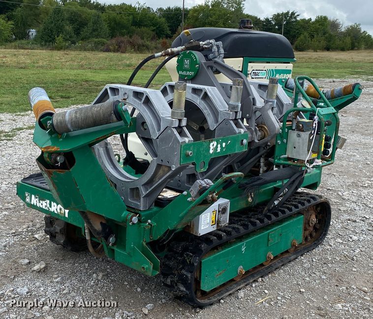 image for item JW9447 McElroy TracStar PitBull 412  pipe fusion machine