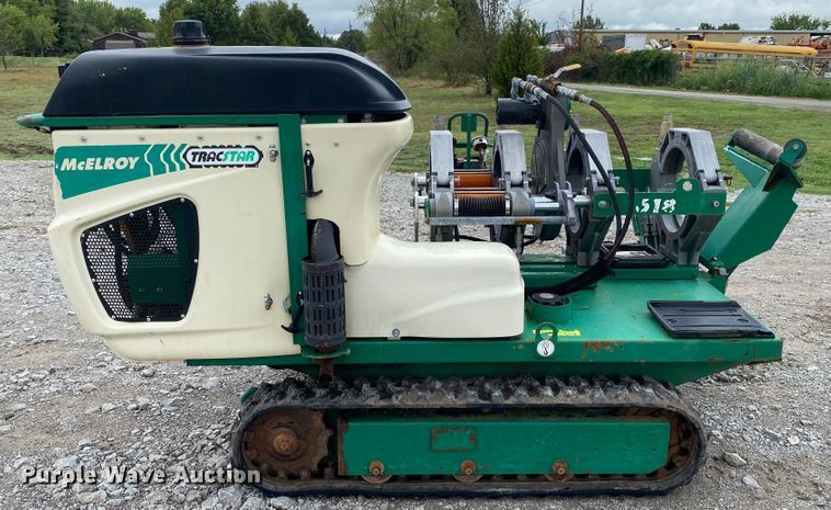 image for item JW9447 McElroy TracStar PitBull 412  pipe fusion machine