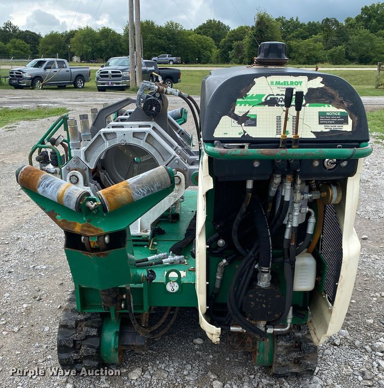 image for item JW9447 McElroy TracStar PitBull 412  pipe fusion machine