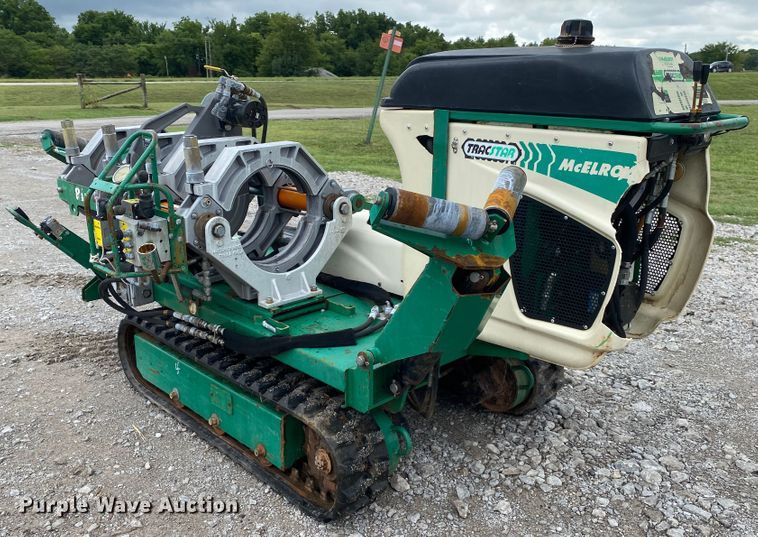 image for item JW9447 McElroy TracStar PitBull 412  pipe fusion machine