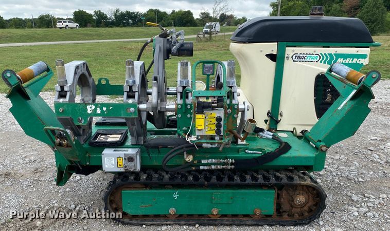 image for item JW9447 McElroy TracStar PitBull 412  pipe fusion machine