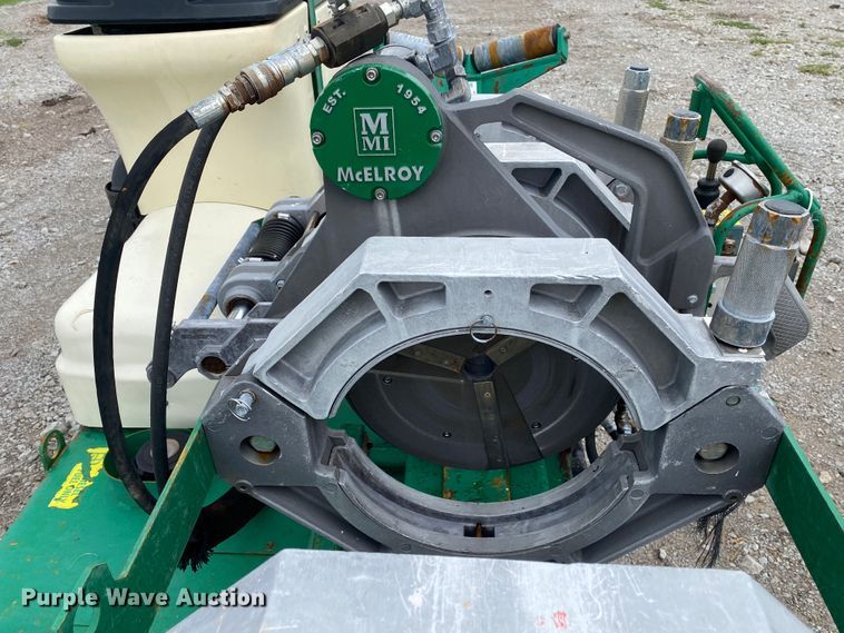 image for item JW9447 McElroy TracStar PitBull 412  pipe fusion machine