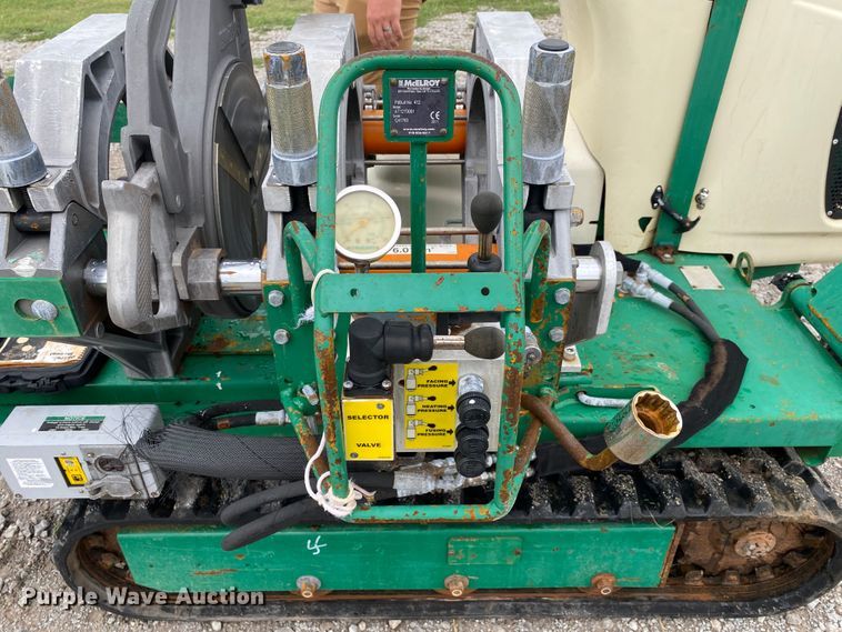 image for item JW9447 McElroy TracStar PitBull 412  pipe fusion machine