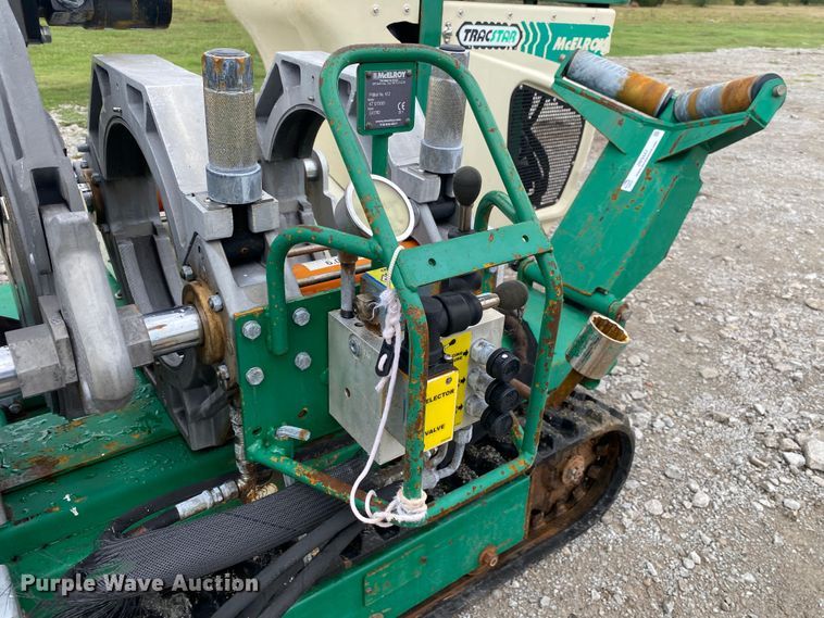 image for item JW9447 McElroy TracStar PitBull 412  pipe fusion machine
