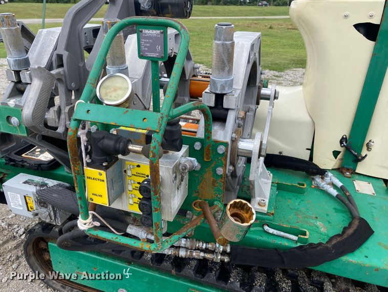 image for item JW9447 McElroy TracStar PitBull 412  pipe fusion machine