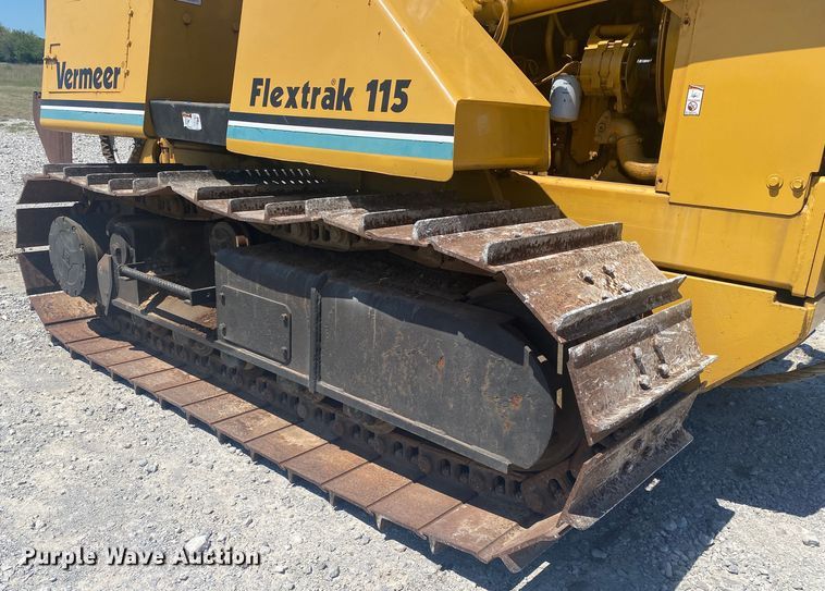 image for item JW9468 1993 Vermeer Flextrak 115  cable plow