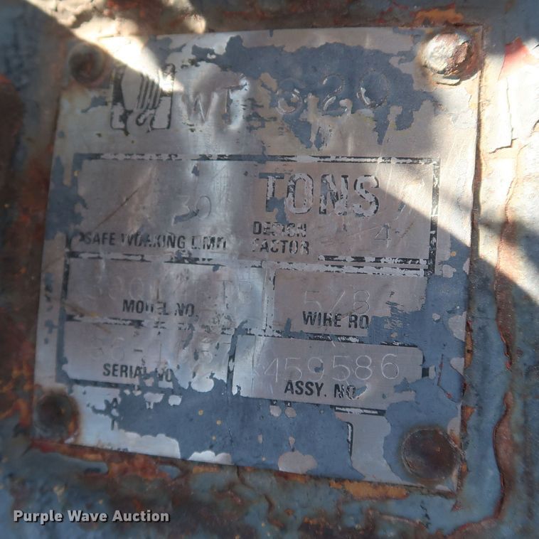 image for item JX9229 1982 Grove RT630  crane