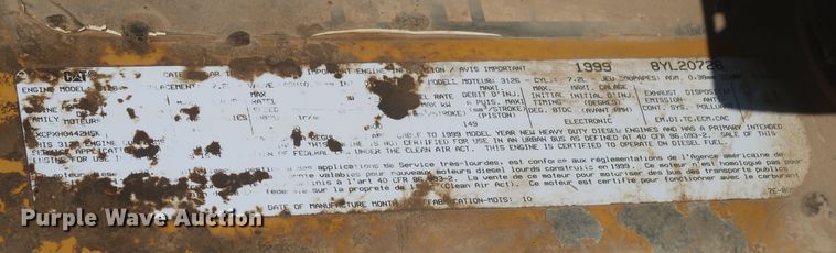 image for item JX9231 2000 GMC C7500  oil distributor truck