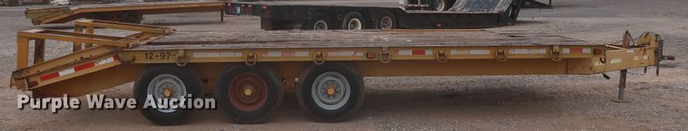 image for item JX9239 2002 Belshe  equipment trailer