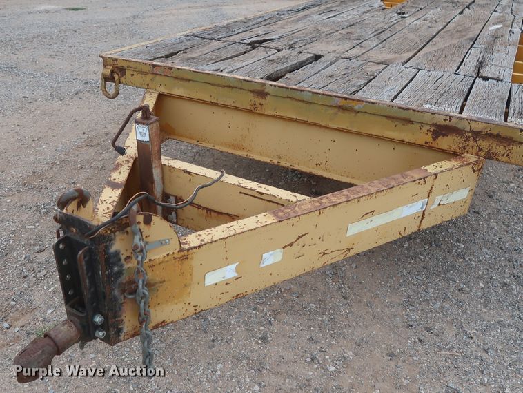 image for item JX9239 2002 Belshe  equipment trailer
