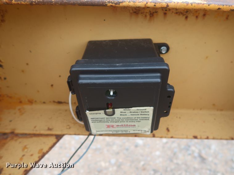 image for item JX9239 2002 Belshe  equipment trailer