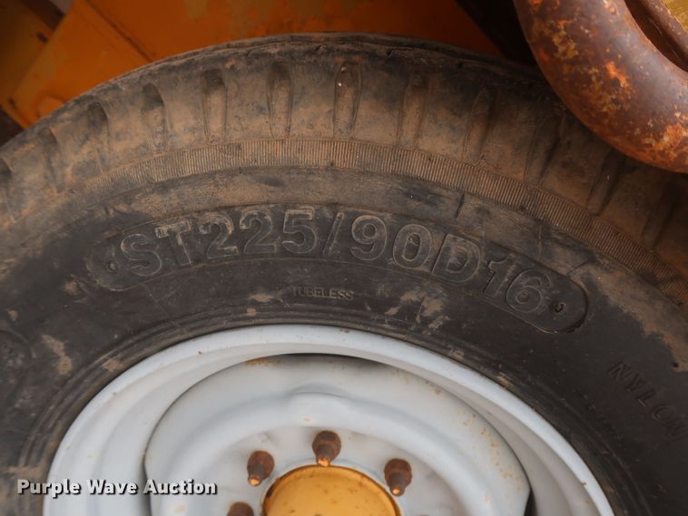 image for item JX9239 2002 Belshe  equipment trailer