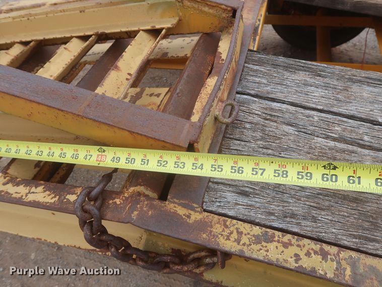 image for item JX9239 2002 Belshe  equipment trailer