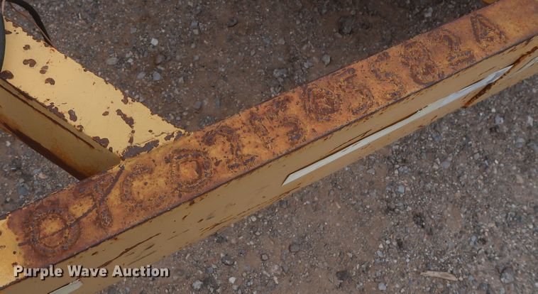 image for item JX9239 2002 Belshe  equipment trailer