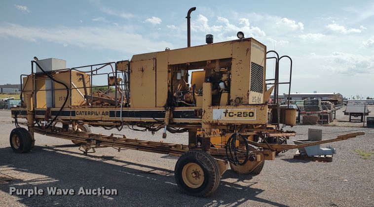 image for item JX9241 Caterpillar TC-250  texture curing machine