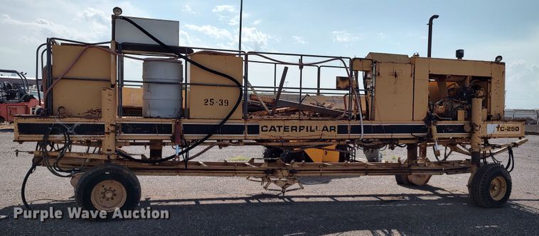 image for item JX9241 Caterpillar TC-250  texture curing machine