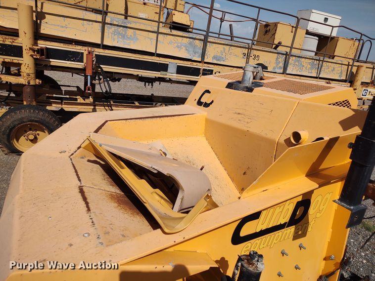 image for item JX9242 Curb Dog CD3300  curb machine