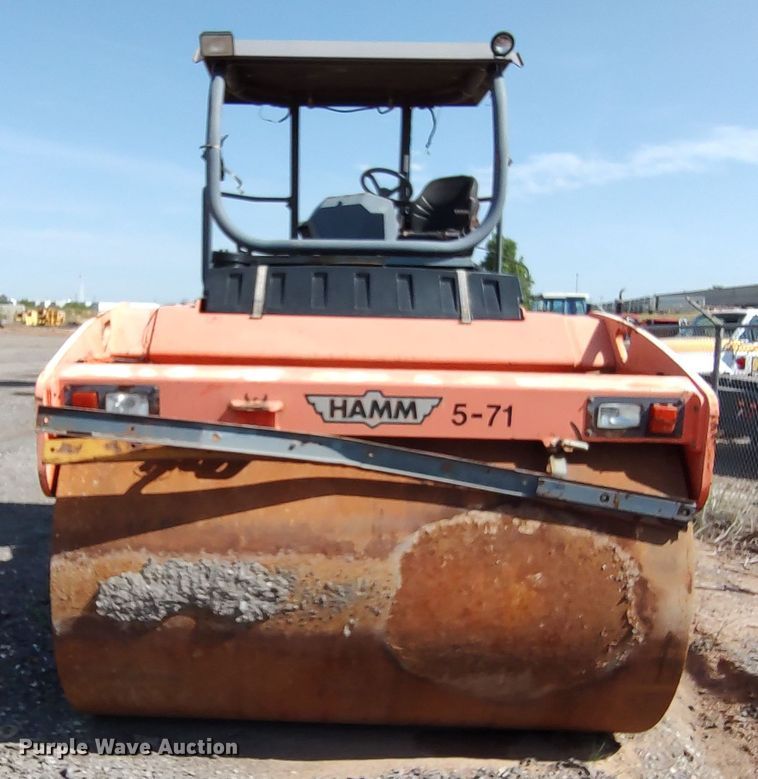 image for item JX9243 2002 Hamm HD130  double drum vibratory roller